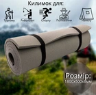 Килимок туристичний (каремат у намет та під спальний мішок) FitUp Похід 8мм (F-00003)