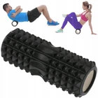 Массажный ролик Gymtek EVA 33x10 5 см черный для тренировок антистресс