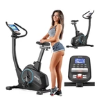 Велотренажер Gymtek XB4000 черный. Электромагнитный, 18 уровней, до 150 кг, для дома, кардио, Bluetooth