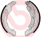 Комплект гальмівних колодок NISSAN MICRA, CITROËN C4, PEUGEOT 301, BREMBO (S68525)