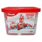 Конструктор "Пожарная часть" 013888/01 в пластиковом боксе, 248 деталей