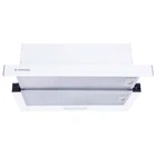 Мощная вытяжка кухонная Minola HTL 5714 WH 1100 LED, белая телескопическая вытяжка на кухню