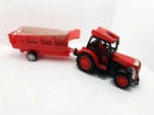 Детская игрушка Трактор-Farm с радиоприцепом, в коробке, 48*13*12 см красный CR1921