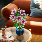 Конструктор Hibiscus flowers квітка у вазоні
