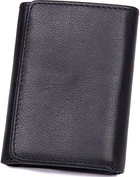Кошелек Vintage 14467 кожаный Черный, Черный
