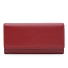Женский кожаный кошелек Visconti HT35 Buckingham (Red)