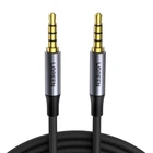 Кабель UGREEN AV183 3.5mm to 3.5mm 4-Pole M/M Audio Cable Alu Case 3m Gray (20785)