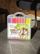 Акварельные маркеры для рисования 18 цветов Water Brush
