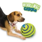 Мяч хихикающий для животных Wobble Wag Giggle 11 см зеленый 400 г