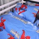 Простынь MirSon Бязь 17-0891 Spider-Man City Wall 150х220 см (2200012389805)