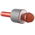 Караоке-микрофон-колонка WS858 Rose Gold
