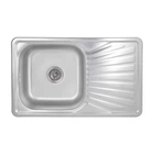 Мийка для кухні врізна Brinex 7848, Micro Decor 0,8 мм