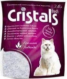 Наповнювач для котячого лотка силікагелевий KRISTAL Fresh 3,6L з лавандою