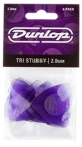 Медиаторы Dunlop 473P2.0 Tri Stubby Player's Pack 2.0 mm (6 шт.)