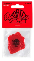 Медіатори Dunlop 431P.50 Tortex Triangle Player's Pack 0.50 mm (6 шт.)
