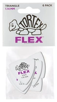 Медиаторы Dunlop 456P1.14 Tortex Flex Triangle Player's Pack 1.14 mm (6 шт.)