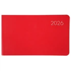 Еженедельник Leo Planner 10х17 см 2026 Glory 128 с Красный (252652)