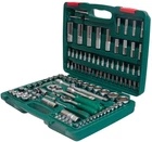 Набор торцевых головок Hans Tools 1/2" Dr 10-32 мм и 1/4" Dr 4-14 мм 6-гранных 108 предметов (TK-108)
