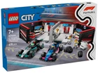 Конструктор LEGO City Гараж F1® и автомобили Mercedes-AMG и Alpine 678 деталей (60444)