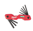 Набір складаних шестигранних ключів Torx, 8 шт. Milwaukee 4932480979