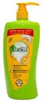 Шампунь з протеїнами яєць для тонкого та ламкого волосся Dabur Vatika Egg Shampoo, 600 мл