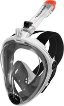 Повнолицьова маска Aqua Speed SPECTRA 2.0 9924 чорний, білий Унісекс L/XL