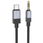 Аудио кабель Aux HOCO UPA32B Clever digital (Type-C to AUX 3.5mm) (1m) (Black) (231377)