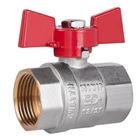 Кран шаровой Thermo Alliance Standart 1" ВВ прямой, PN40, бабочка SD602NW25PN40