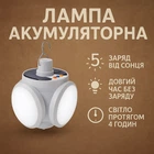 Ліхтар Лампа для кемпінгу акумуляторна BL 2029 + SOLAR на сонячній батареї