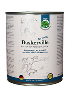 Консервированный корм Baskerville Holistic Говядина и лосось с пастернаком