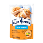 Корм Club 4 Paws для взрослых кошек с лососем