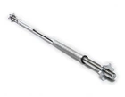 Гантельний гриф прямий EasyFit EF-8065 з гвинтовими замками 1.2 м, Ø 25 мм,хромований