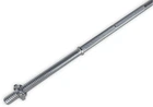 Гантельний гриф прямий EasyFit EF-8068 з гвинтовими замками 1.8 м, Ø 28 мм,хромований