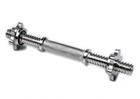 Гантельний гриф EasyFit EF-8050 з гвинтовими замками 35 см, Ø 25 мм,хромований