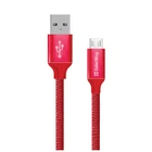 Дата кабелю USB 2.0 AM до Micro 5P 2.0m red ColorWay (CW-CBUM009-RD)