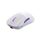 Мышь беспроводная Hator Quasar 2 Ultra 4K White/Lilac (HTM571WL)