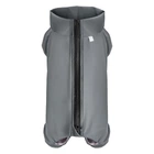 Дождевик для собак WAUDOG Clothes, водонепроницаемый, S40, В 56-59 см, С 37-40 см, серый