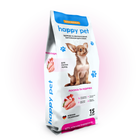 Гипоаллергенный сухой корм для собак маленьких пород Happy Pet с индейкой и лососем