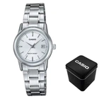 Женские часы Casio LTP-V002D-7A Серебристые ( AT1141-0431 )