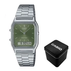 Унисекс годинник Casio AQ-230A-3A Сріблястий ( AT1141-0413 )
