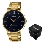 Мужские часы Casio MTP-VT01G-1B Золотистые ( AT1141-0484 )