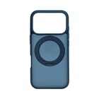 Противоударный чехол-панель для Apple iPhone 17 Pro, Unit Stand2, Синий, силикон + поликарбонат, защита всего корпуса, с подставкой, поддержка магнитных держателей и беспроводной зарядки (MagSafe), ArmorStandart (ARM86336)