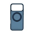 Противоударный чехол-панель для Apple iPhone 17 Pro Max, Unit Stand2, Синий, силикон + поликарбонат, защита всего корпуса, с подставкой, поддержка магнитных держателей и беспроводной зарядки (MagSafe), ArmorStandart (ARM86340)