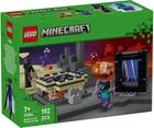 Конструктор LEGO Minecraft Подорож до Нижнього світу та порталу Краю (21584)