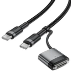 Кабель Acefast C22-05 Type-C to Type-C магнитный черный