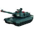 Танк “M1 Abrams” на радиоуправлении 41963-02 синий, гусеничный ход, звук, пульт 2.4 G