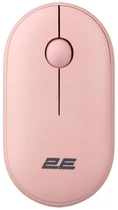 Мышь MF300 Silent, WL/BT, розовый 2E (teh0014050)
