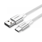 Кабель Ugreen USB 2.0 AM-Type-C M 2 м, білий (US288)