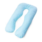 Подушка MirSon для беременных и отдыха Eco Line №8013 U-образная Blue (2200006178378) MirSon 2200006178378 879563