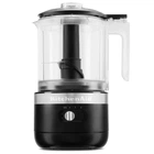 Кухонный миникомбайн KitchenAid 5KFCB519EBM беспроводной черный матовый